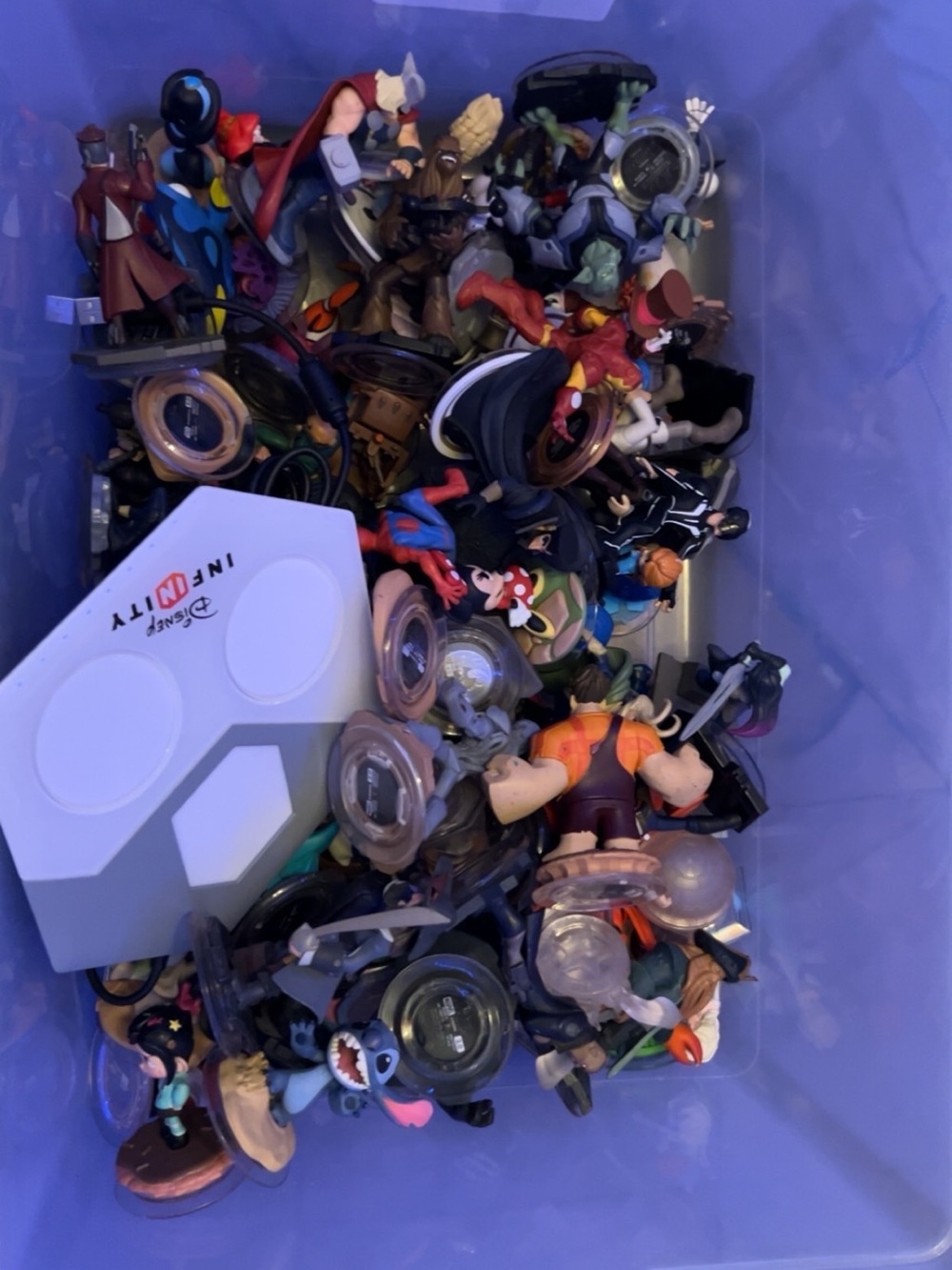Assorted Character Toy Figures - Multicolor Set
